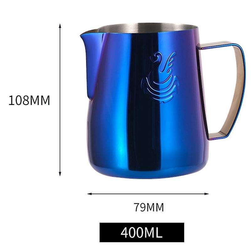 400Ml Stainless Steel Milk Frothing Cup Coffee Pitcher Cream Maker Barista Craft Espresso Latte Art