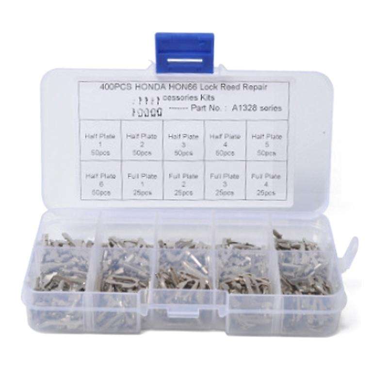 400Pcs Car Lock Plate HON66 Lock Spring Repair Kit for Lock Plate