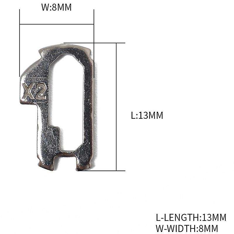 400Pcs Car Lock Plate HON66 Lock Spring Repair Kit for Lock Plate