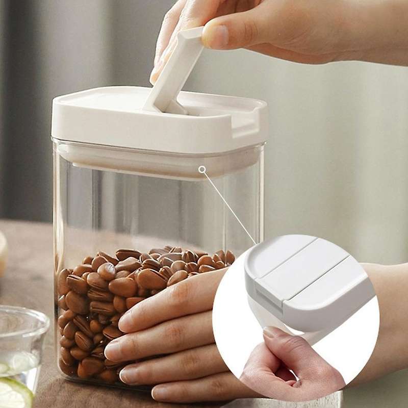 400ML Food Storage Containers Airtight Cans Plastic Storage Boxes Food Storage Boxes Kitchen Refrig