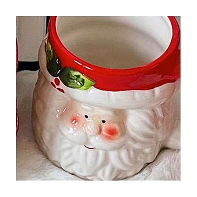 400ml Mug Cartoon Cute Kawaii Christmas Mug 3d Ceramic Cup Milk Coffee Water Cup Mug