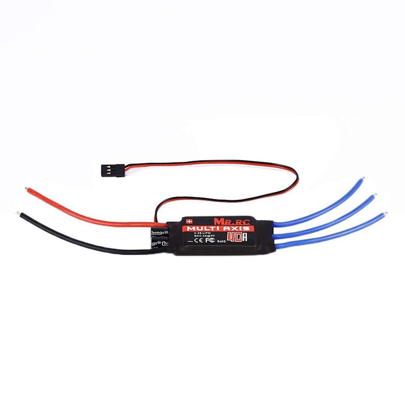 40A Brushless Esc Speed Controller for F450/F550 Multirotor Aircraft New