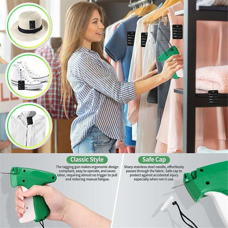 4098Pcs TaggingGun for Clothing Retail Price Tag AttacherGun Kit, TaggingGun Kit for Clothes Store