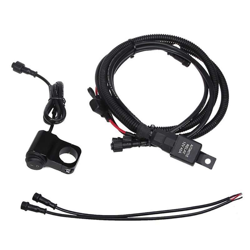 40A Relay Switch Control Line Group Waterproof for Handlebar Switch Work Light Spotlight Motorcycle