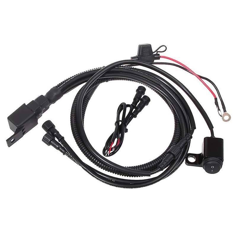 40A Relay Switch Control Line Group Waterproof for Handlebar Switch Work Light Spotlight Motorcycle