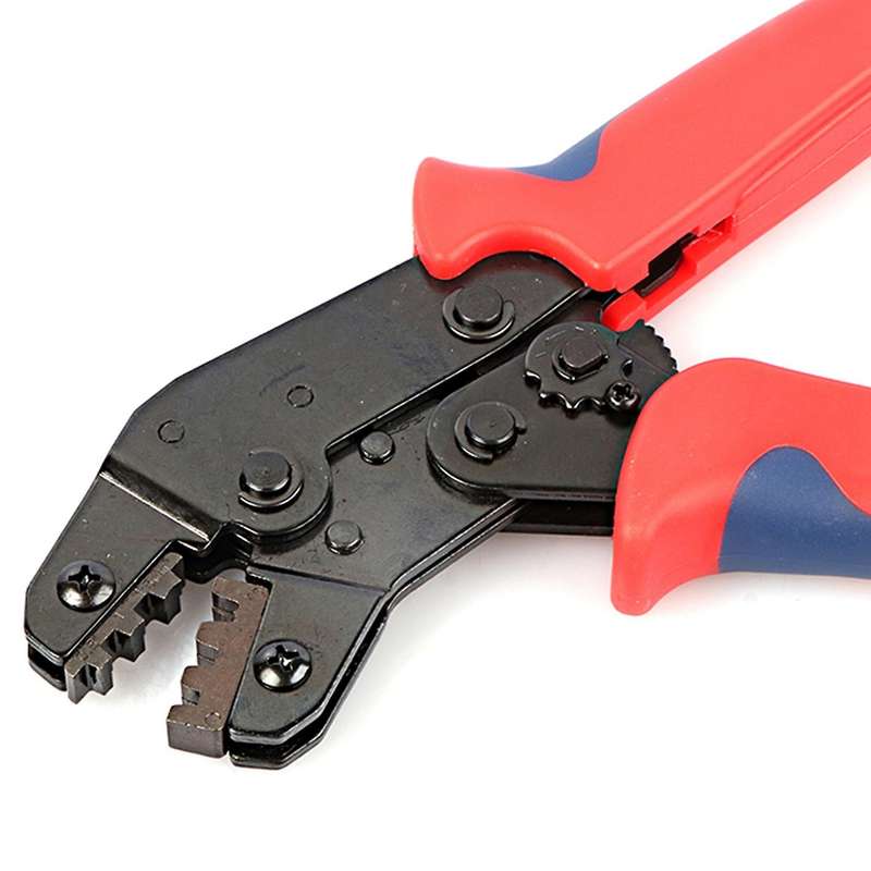 408Pcs Boxed Hid Car Waterproof Connector Harness Connector + Crimping Pliers Sheath Red + Blue SN-4