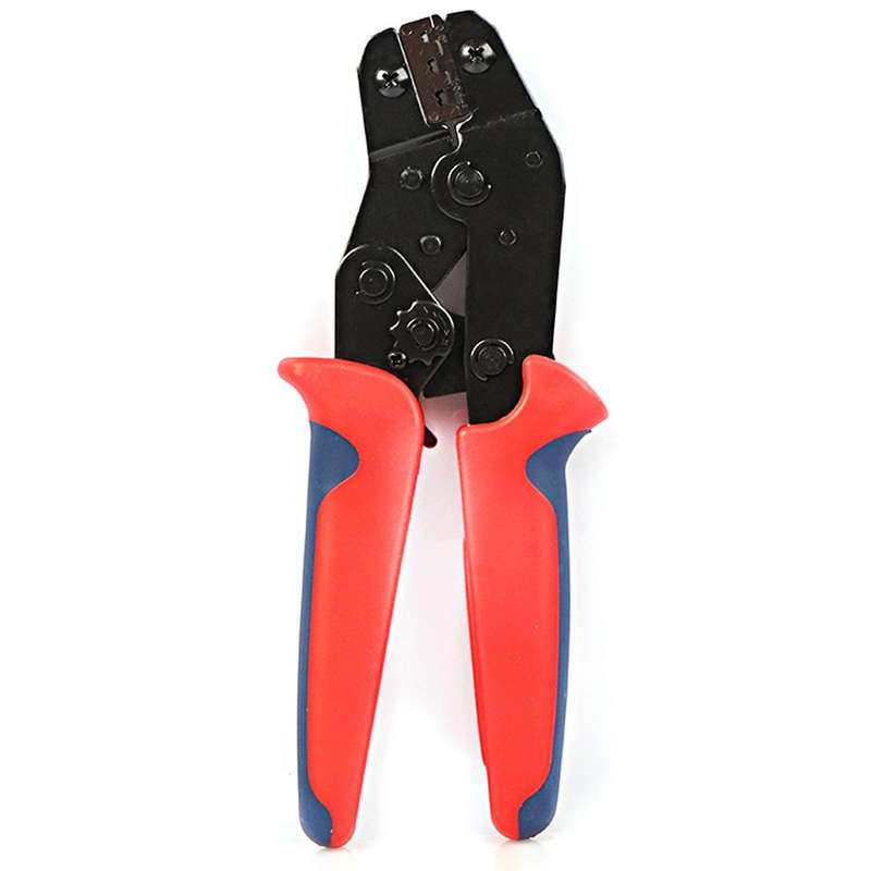 408Pcs Boxed Hid Car Waterproof Connector Harness Connector + Crimping Pliers Sheath Red + Blue SN-4