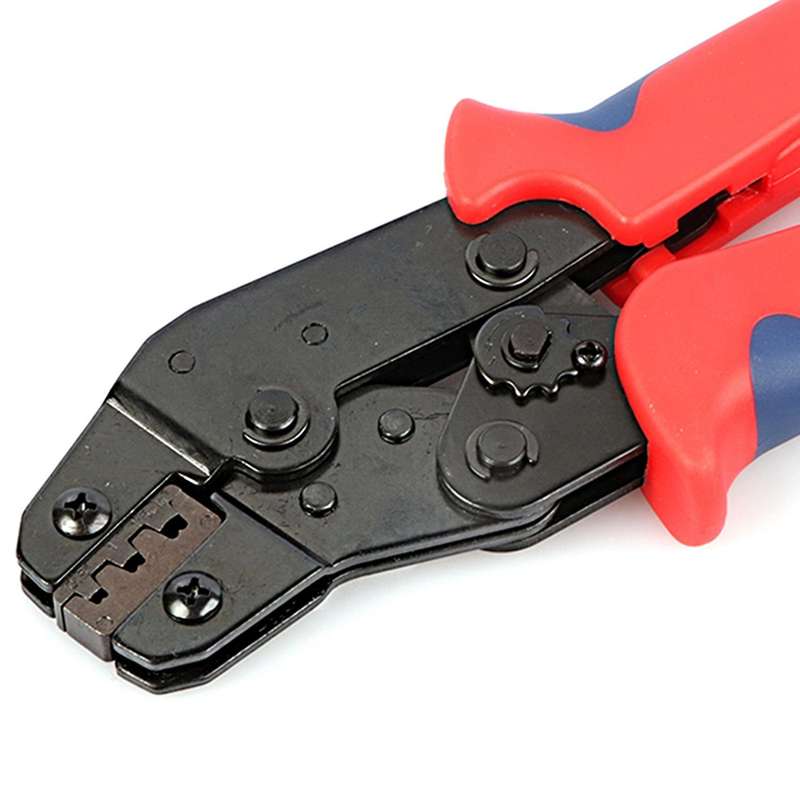 408Pcs Boxed Hid Car Waterproof Connector Harness Connector + Crimping Pliers Sheath Red + Blue SN-4