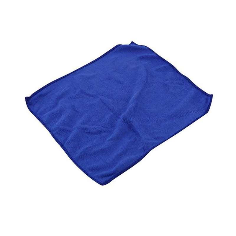 40pcs Absorbent Microfiber Towel Car Home Kitchen Washing Clean Wash Cloth Blue
