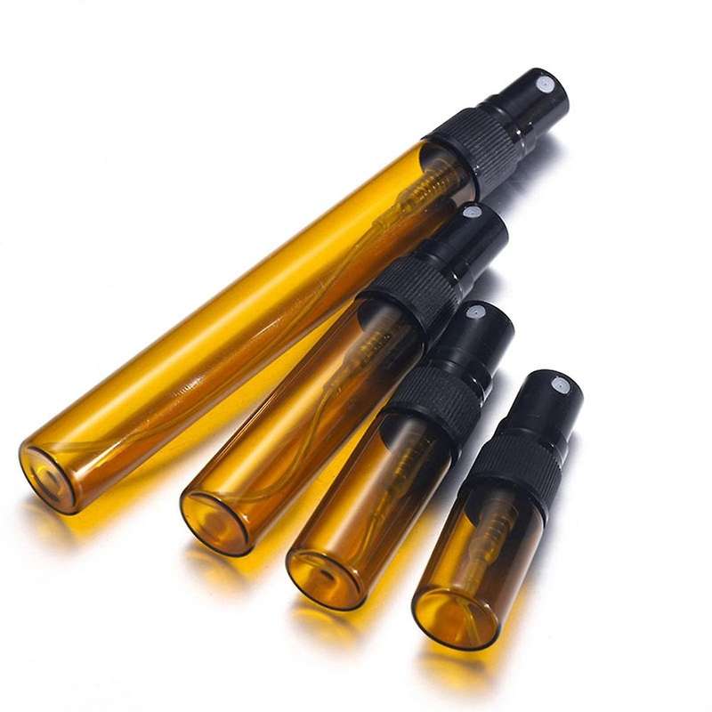 40Pcs Bottles Small Cosmetic Atomizer Perfume Bottles Atomizing Container Glass Bottle for Travel