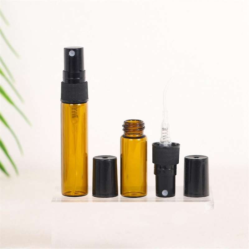 40Pcs Bottles Small Cosmetic Atomizer Perfume Bottles Atomizing Container Glass Bottle for Travel