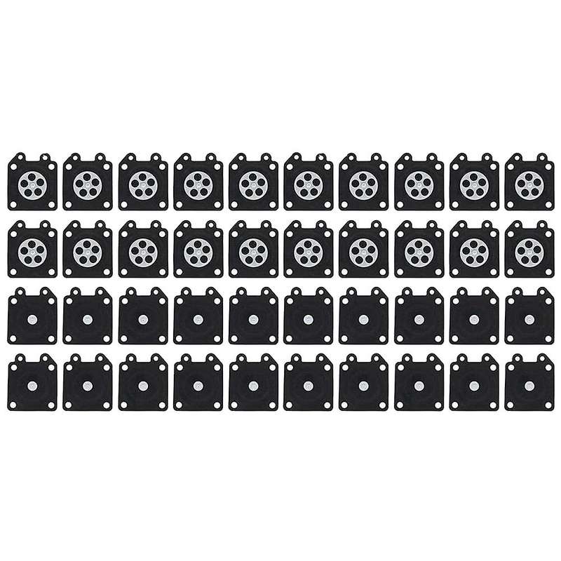 40Pcs Chainsaw Carburetor Metering Diaphragm for 95-526 500 3800 4500 5200 5800 Car Assembly Gasket