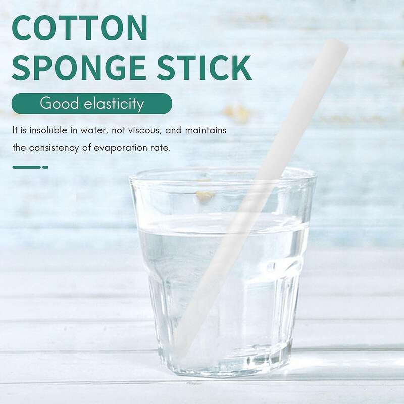 40Pcs Cotton Swab Filters Refill Sticks Compatible USB Powered Humidifiers