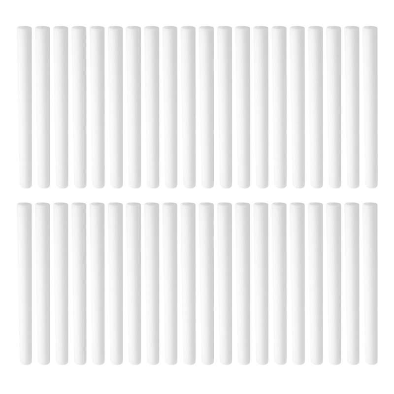 40Pcs Humidifier Sticks Cotton Filter Sticks Refill Stick Filter Replacement Wick for Car Mini Humid