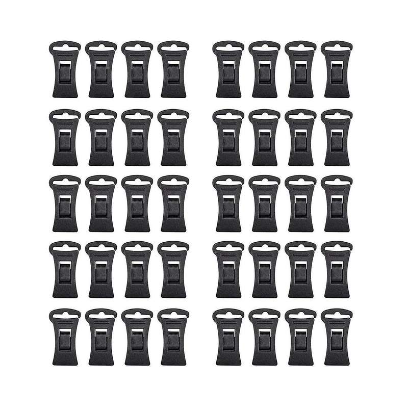 40Pcs Laundry Sock Clips Socks Hanger Laundry Clothes Clips Clothespins Clips Drying Racks Drying o