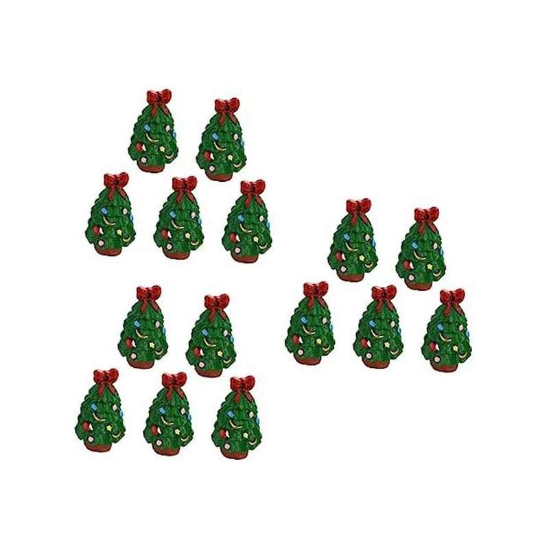 40pcs Mini Statue Decor Scrapbook Embellishments Keychain Miniature