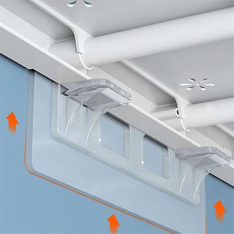 40PCS Shelf Support Adhesive Pegs Closet Partition Bracket for Kitchen Bedroom Cabinet Support Clip