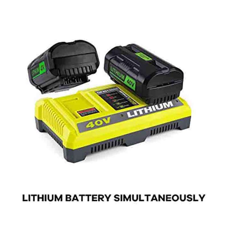40v Rapid Dual Charger for 40v Lithium-ion Battery Op401 Op4040 Op4050a Op4026 40v Battery Charger