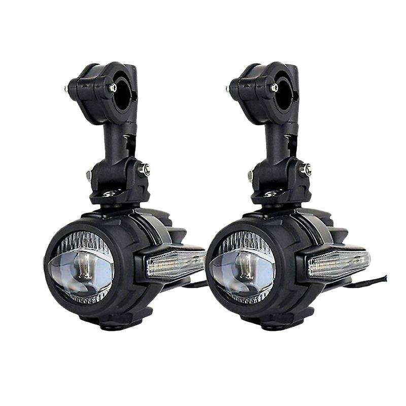 40W Universal Motorcycle LED Auxiliary Light 6000K Driving Fog Lamp Spotlights Headlights for R1200G