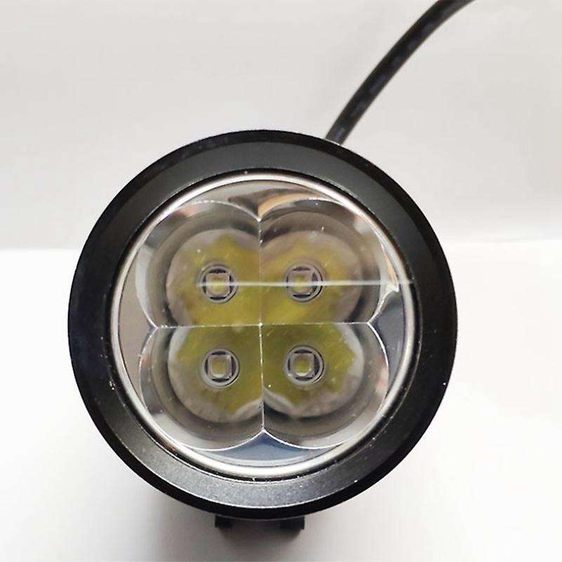 40W Motorcycle Headlight Scooter Fog Spotlight Led Motorbike Atv 12V 6000K Moto Working Spot Light h