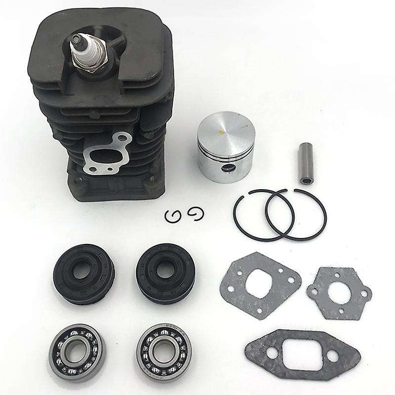 41.1mm Chainsaw Cylinder and Gasket Assy Plug Grooved Ball Kit for Partner 350 Partner 351