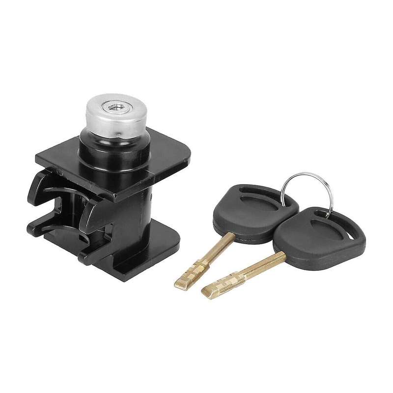 4124287 Engine Hood Bonnet Lock Latch Catch Cylinder with 2 Key for Transit Connect 2000-2006