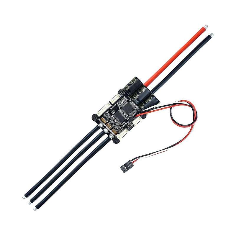 4-13s Lipo Esc Speed Control Mini Fsesc6.7 70a Base On Vesc6.6 with Aluminum Anodized Heat Sink Fo