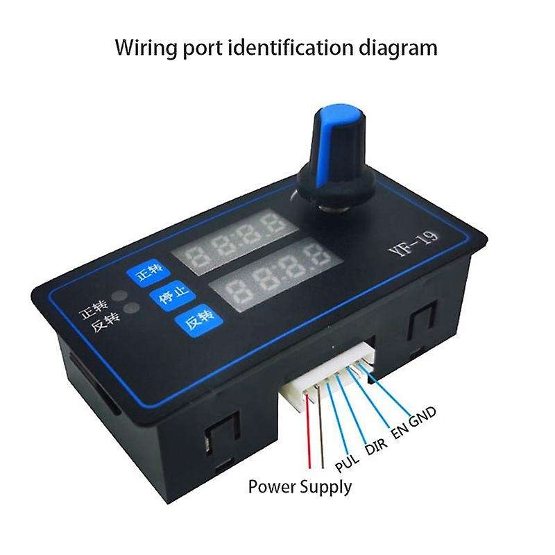 42 Stepper Motor Controller Angle Pulse Speed 57 Delay Cycle Positive and Negative PLC,Type 1