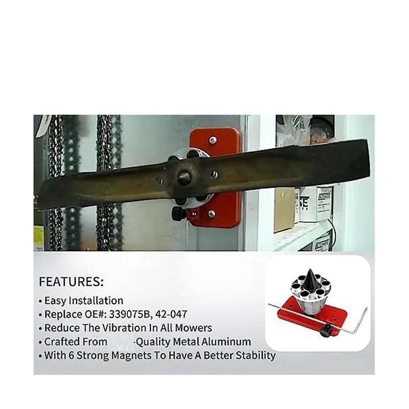 42-047 Magnetic Wall Mount Blade Balancer,for StihlTroy ,Replacement 339075B, Balances Blades After