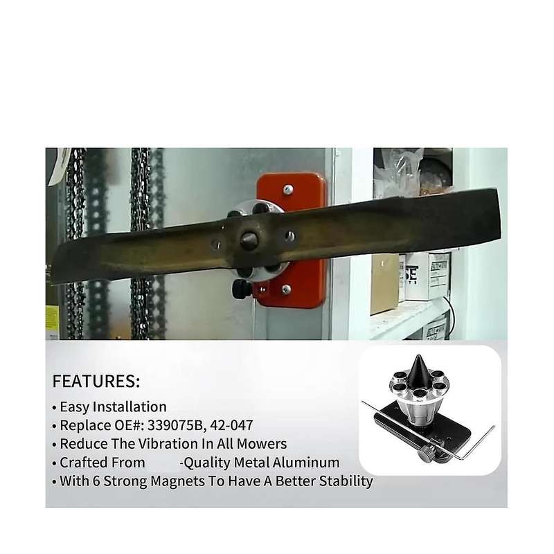 42-047 Magnetic Wall Mount Blade Balancer,for Stihltroy ,replacement 339075b, Balances Blades After