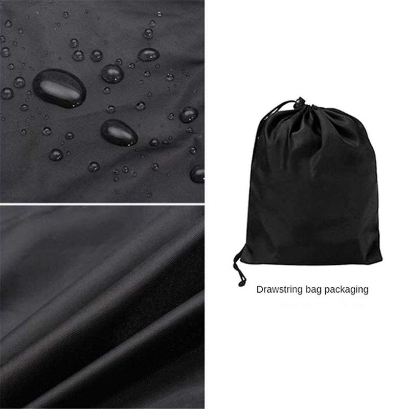 420d Silver-coated Outboard Motor Protective Cover, Waterproof and Dustproof Motor Engine Half Cove