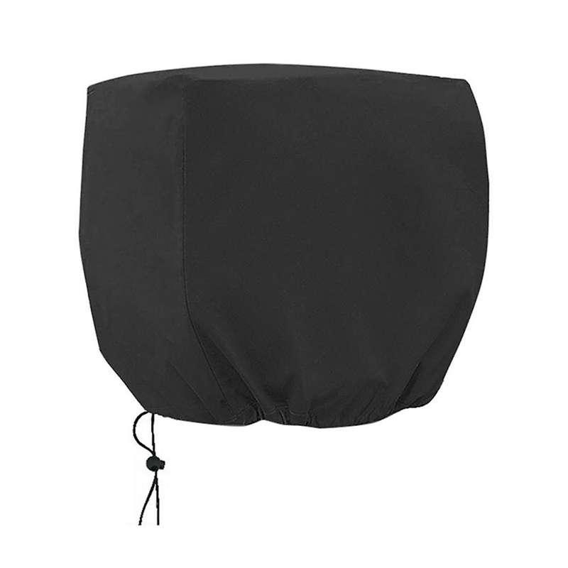 420d Silver-coated Outboard Motor Protective Cover, Waterproof and Dustproof Motor Engine Half Cove