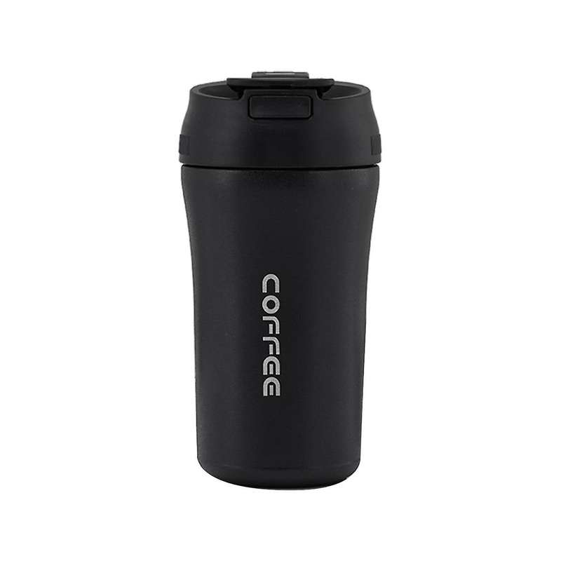 420ml Stainless Steel Coffee Cup Leak-proof Cup Outdoor Sports Fitness Travel Milk Tea Water Bottle