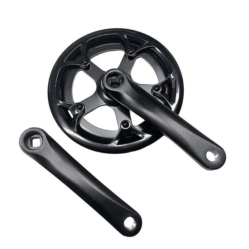 42t Foling Bike Crankset Road Bike 152mm Crank Set Hollow Tooth Plate Bike Sprocket Bike Accessorie