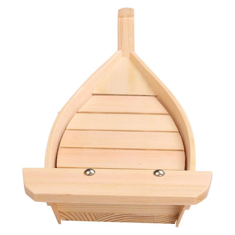 42X17X7.5Cm Japanese Cuisine Sushi Boats Sushi Tools Wood