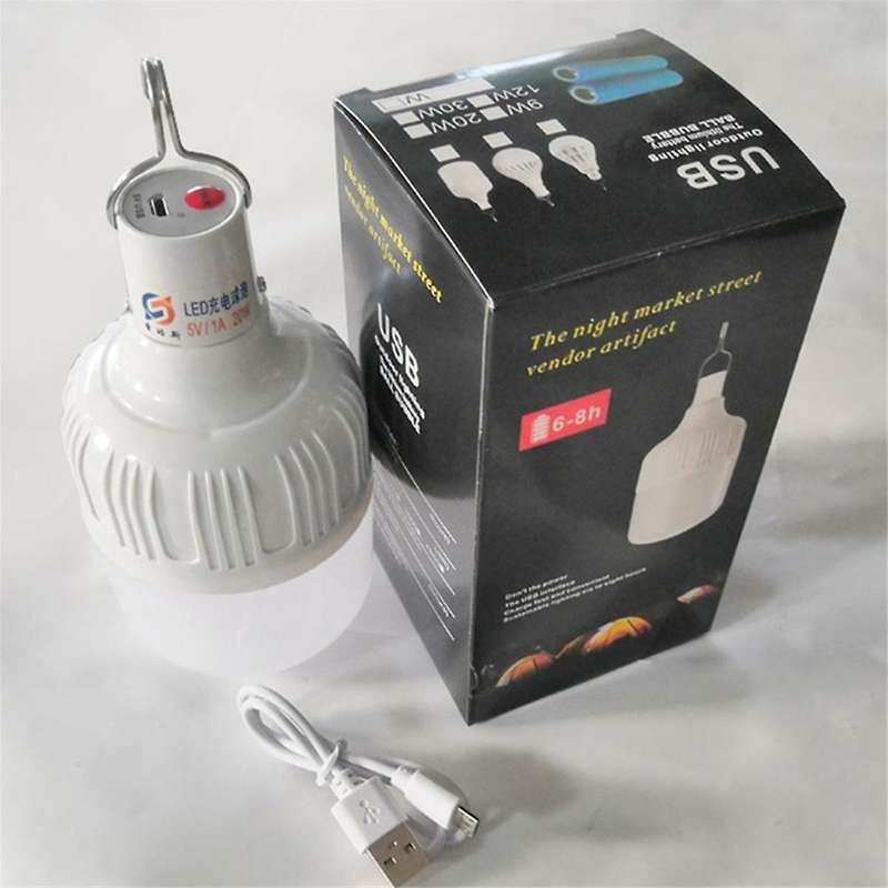 430W Camping Light 5 Lighting Modes Hanging Tent Light Emergency Flashlight LED USB Rechargeable Nig