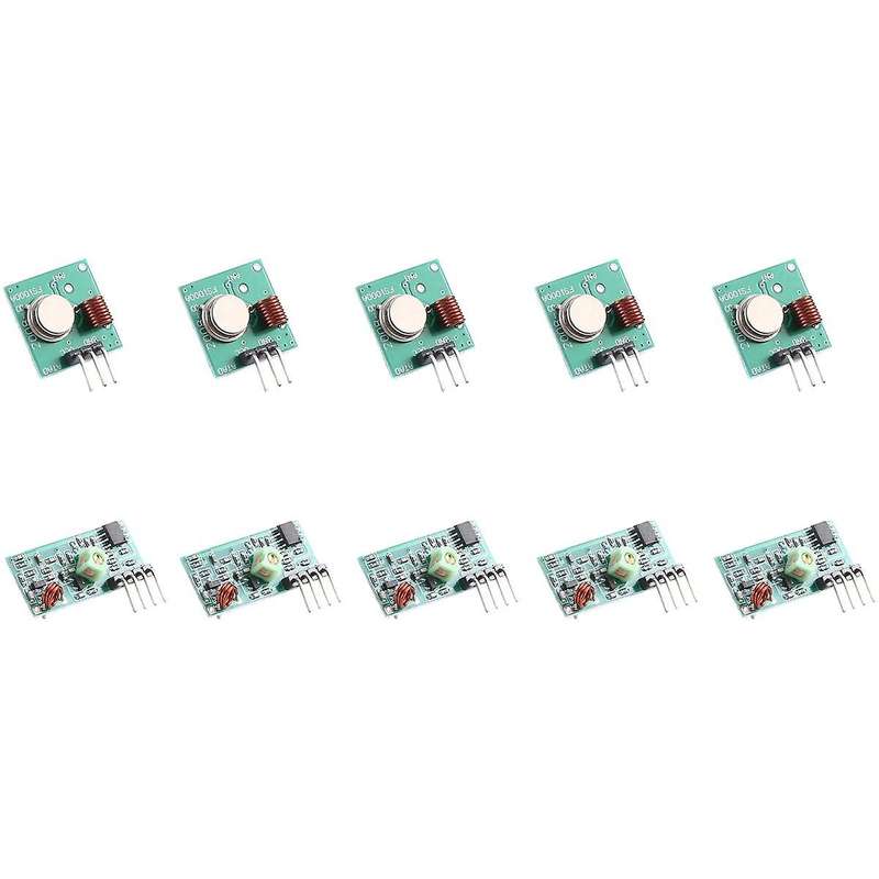 433MHZ Ultra Module Wireless Transmitter Module Burglar Alarm Transmitter Receiver Portable Frequenc