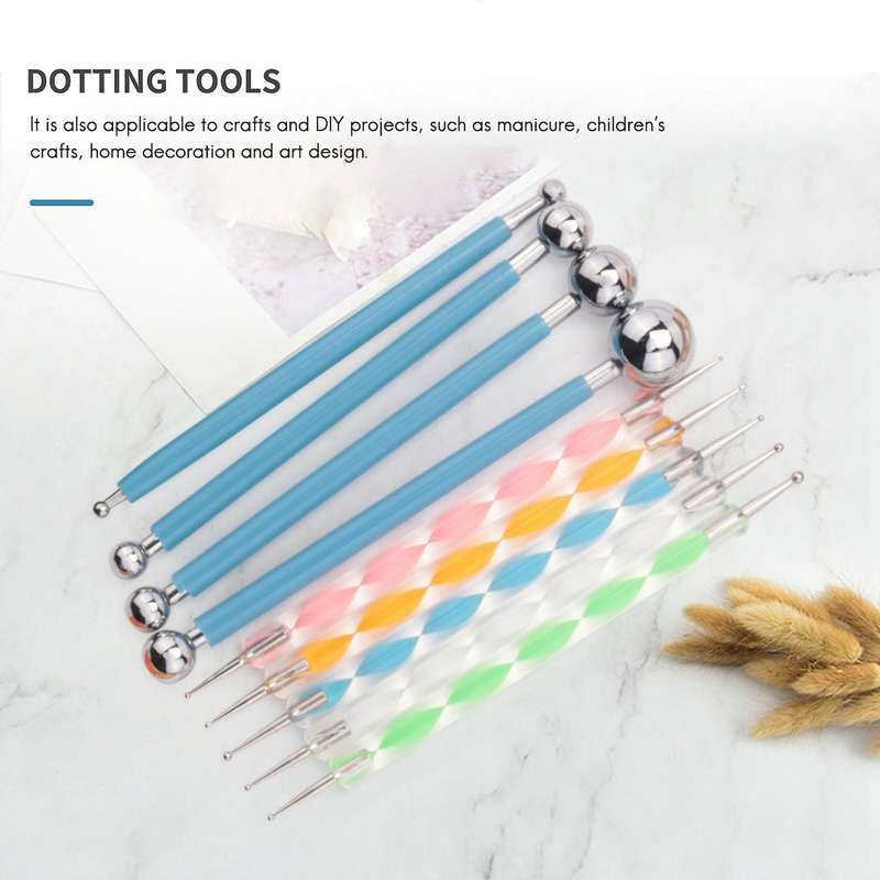 45 Pcs Mandala Dotting Tools Set, Stencil Painting Arts Supplies Tools Kits Including Stencil Templ