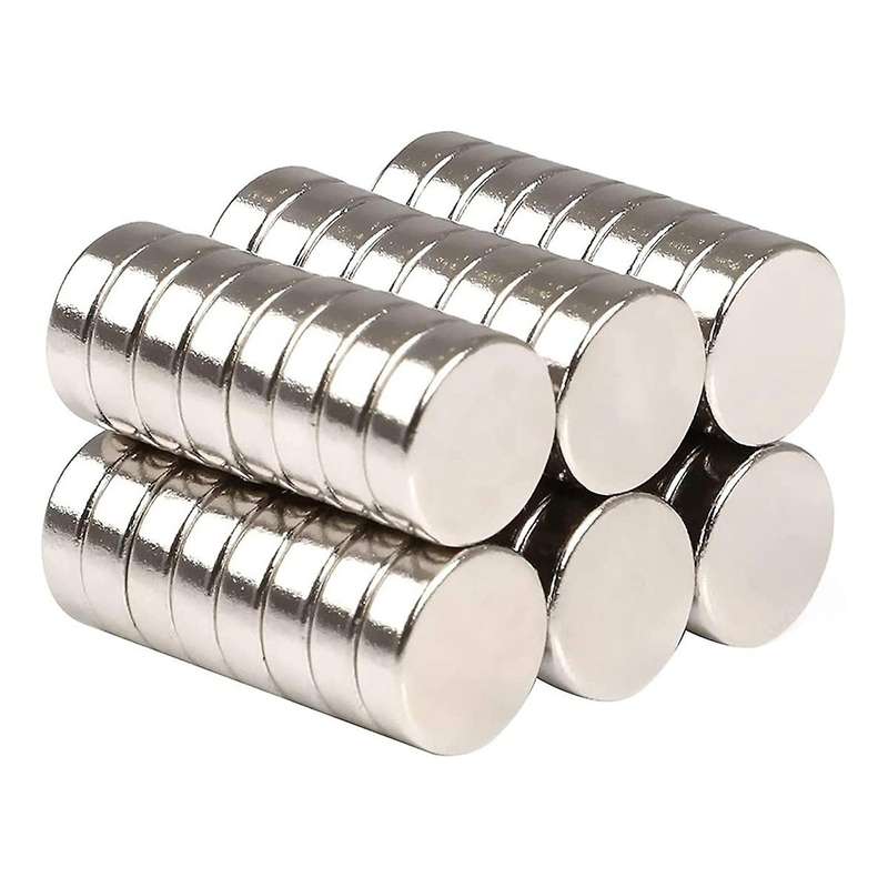 45 Pieces of Refrigerator Magnets Small Round Office Magnets Suitable for Refrigerator Whiteboards