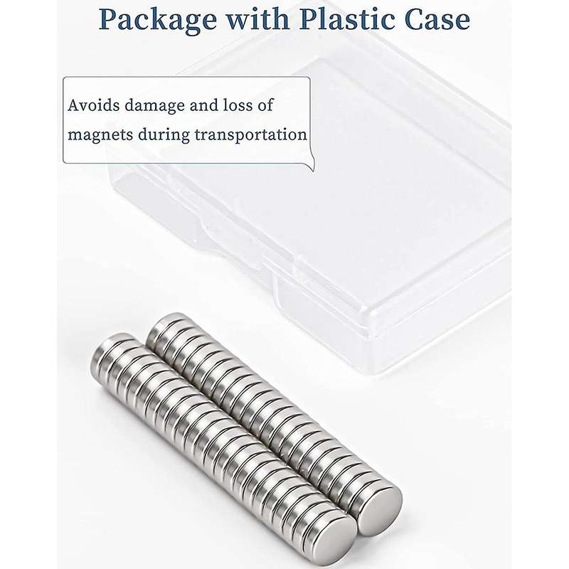 45 Pieces of Refrigerator Magnets Small Round Office Magnets Suitable for Refrigerator Whiteboards