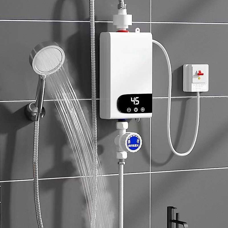 4500w Newest Water Heater Instant Water Heater Tankless Eu Plug