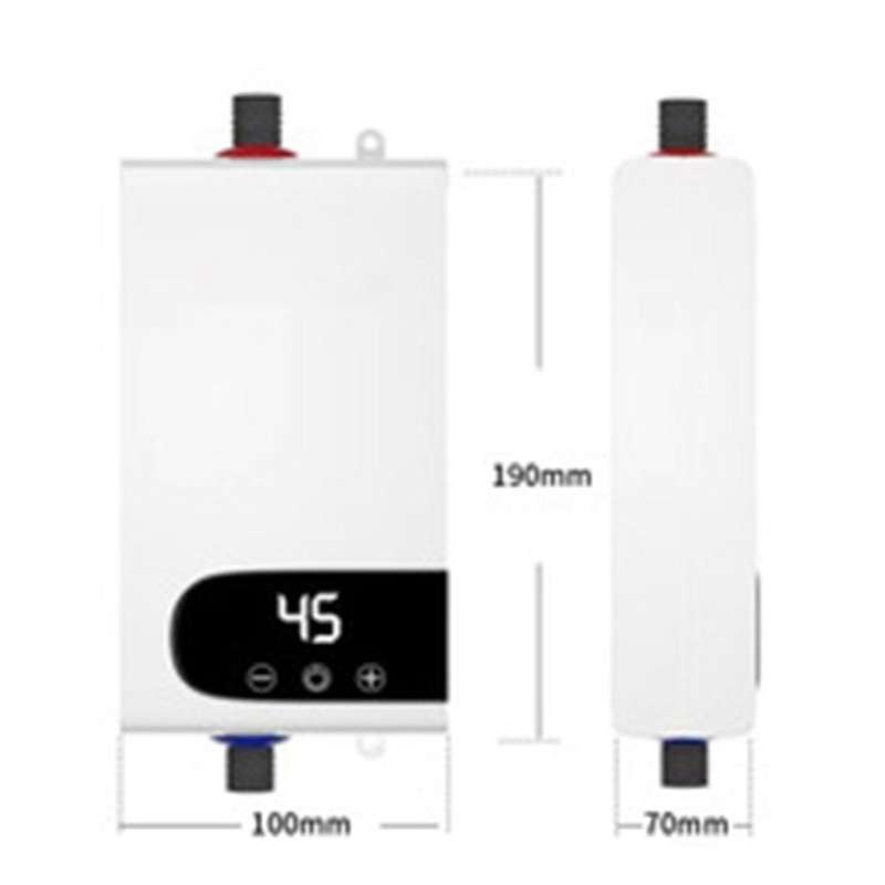 4500w Newest Water Heater Instant Water Heater Tankless Eu Plug