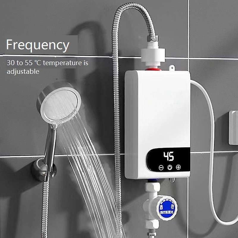 4500w Newest Water Heater Instant Water Heater Tankless Eu Plug