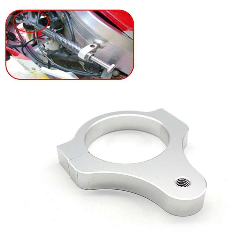 45MM Steering Damper Stabilizer Clamp Mounting Adapter Bracket for SUZKU