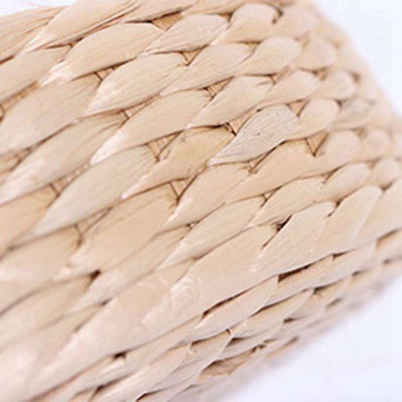 45cm Yoga Mats Round Pouf Tatami Floor Pillow Cushion Straw Meditation Thickening Soft Yoga Equipme