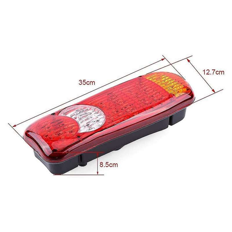 46 LED Tail Lights Rear Brake Lamp Stop Light Turn Signal Light Reverse Indicator Lamp for Car Truck