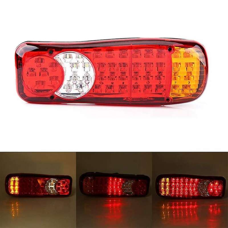 46 LED Tail Lights Rear Brake Lamp Stop Light Turn Signal Light Reverse Indicator Lamp for Car Truck