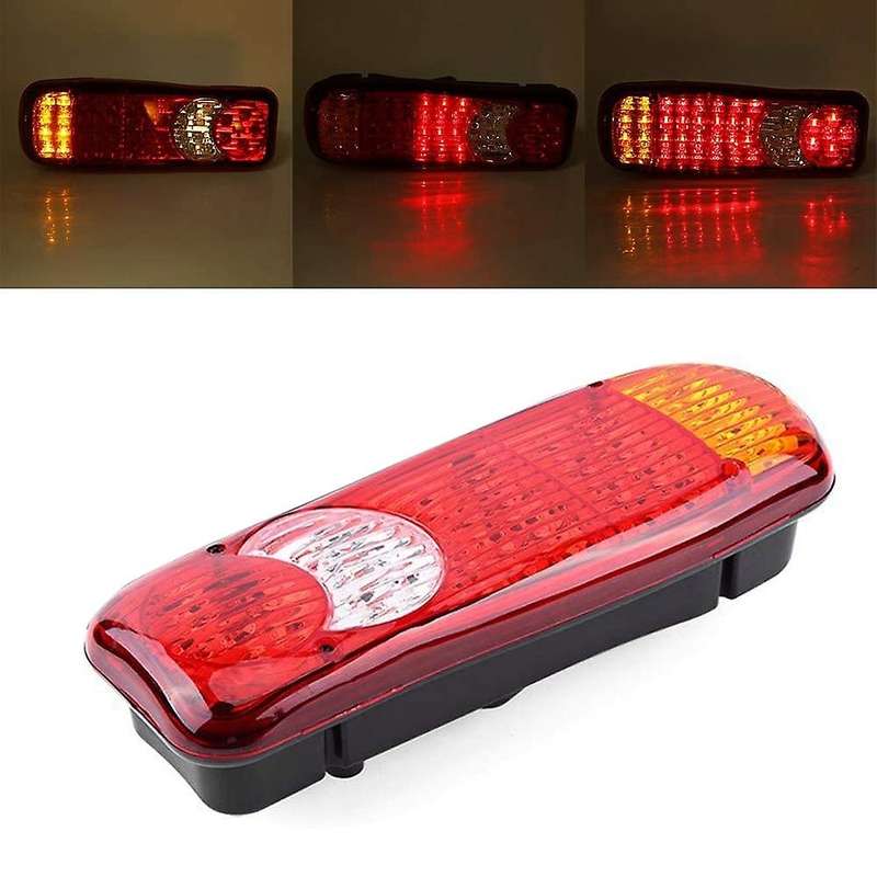 46 LED Tail Lights Rear Brake Lamp Stop Light Turn Signal Light Reverse Indicator Lamp for Car Truck