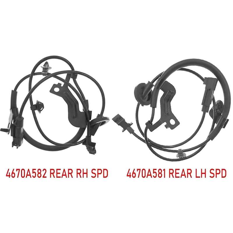 4670a581 4670a582 Rear Abs Wheel Speed Sensor for Asx Ii 2.4l
