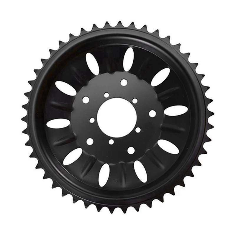 46t Sprocket for 48v 1000w Mid Drive Motor Chainring Sprocket Crankset Electric Bike Parts